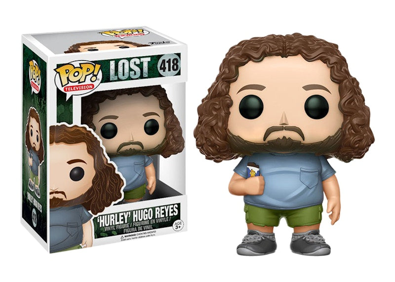 Funko Pop! Television Lost 'Hurley' Hugo Reyes Figure #418