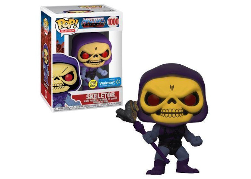 Funko Pop! Television Masters Of The Universe Skeletor GITD Walmart Exclusive Figure #1000