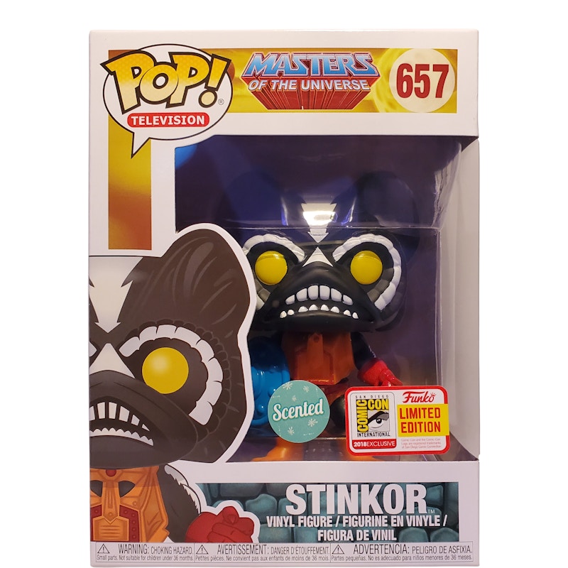 Funko Pop! Television Masters Of The Universe Stinkor (Scented) SDCC Figure #657