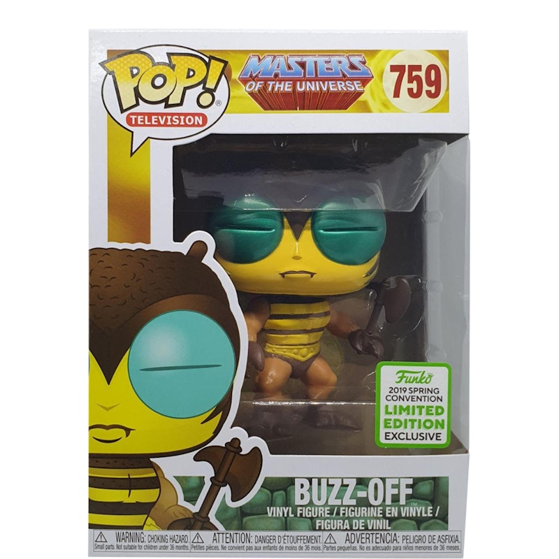 Funko Pop! Television Masters of the Universe Buzz-off Spring Convention Exclusive Figure #759