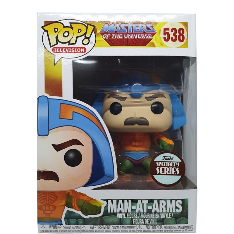 Funko Pop! Television Masters of the Universe Man-At-Arms Speciality Series Figure #538
