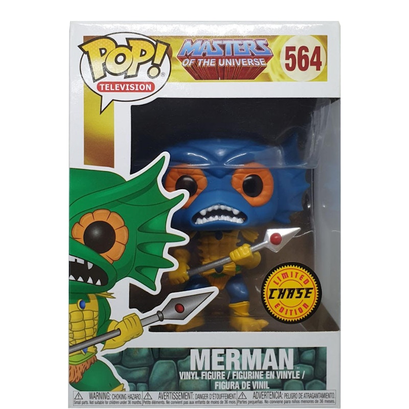 Funko Pop! Television Masters of the Universe Merman (Chase) Figure #564