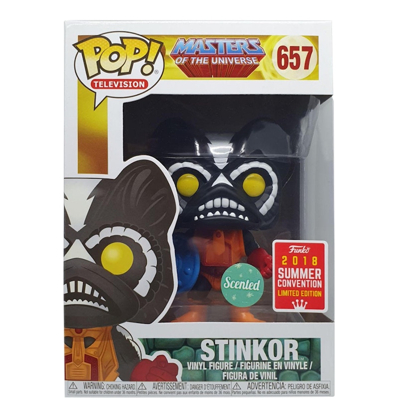 Funko Pop! Television Masters of the Universe Stinkor (Scented) Summer Convention Exclusive Figure #657