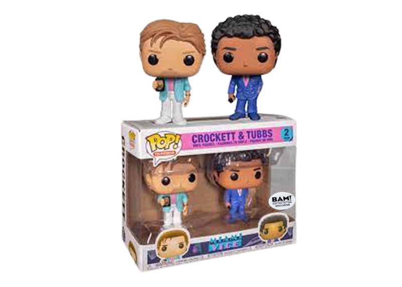 Funko Pop! Television Miami Vice Crockett & Tubbs BAM Exclusive 2 Pack