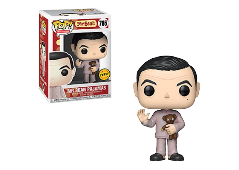 Funko Pop! Television Mr. Bean Pajamas with Teddy Bear (Chase) Figure #786