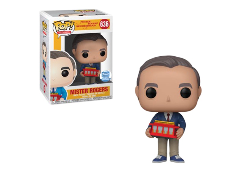 Funko Pop! Television Mr. Rogers Neighborhood Mister Rogers Blue Sweater Funko Exclusive Figure #636