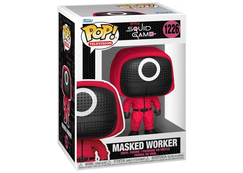 Funko Pop! Television Netflix Squid Game Masked Worker Figure #1226