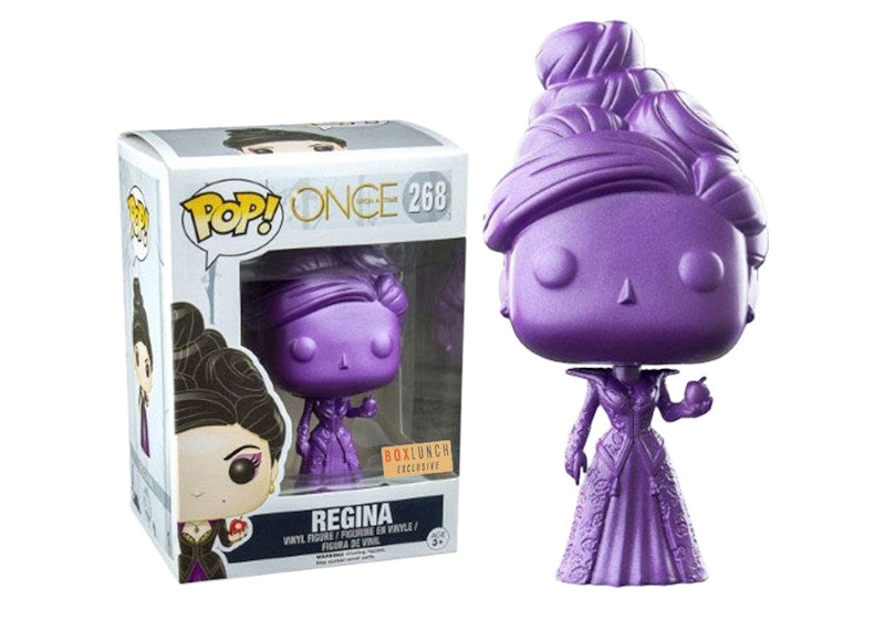 Funko Pop! Television Once Upon a Time Regina Metallic Purple Box Lunch Exclusive Figure #268