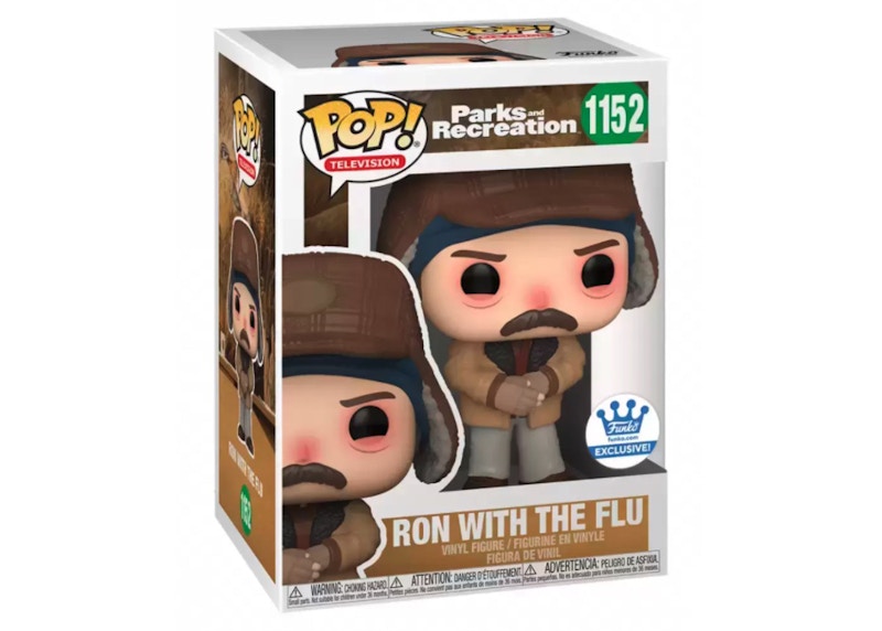Funko Pop! Television Parks And Recreation Ron With The Flu Funko Exclusive Figure #1152