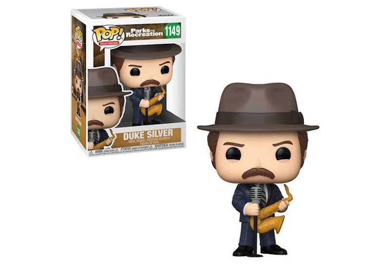 Funko Pop! Television Parks and Recreation Duke Silver Figure #1149