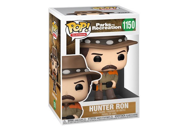 Funko Pop! Television Parks and Recreation Hunter Ron Figure #1150