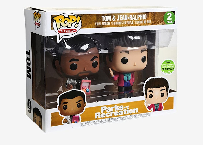 Funko Pop! Television Parks and Recreation Tom & Jean Ralphio Summer Convetion Exclusive 2-Pack