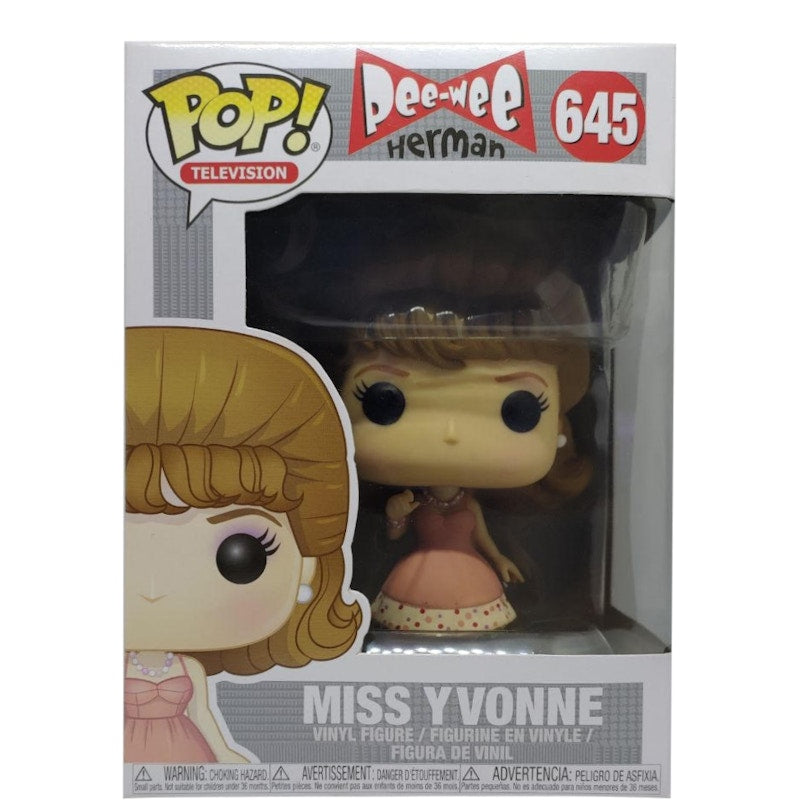 Funko Pop! Television Pee-Wee Herman Miss Yvonne Figure #645