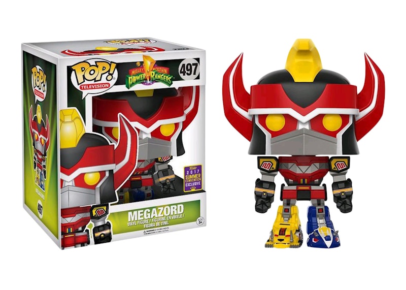 Funko Pop! Television Power Rangers Megazord Summer Convention Exclusive 6 Inch Figure #497