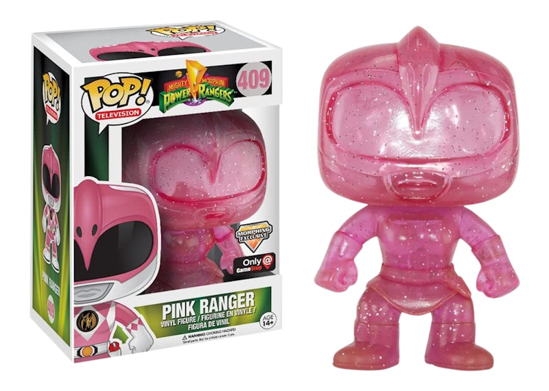 Funko Pop! Television Power Rangers Mighty Morphin Pink Ranger Morphing GameStop Exclusive Figure #409