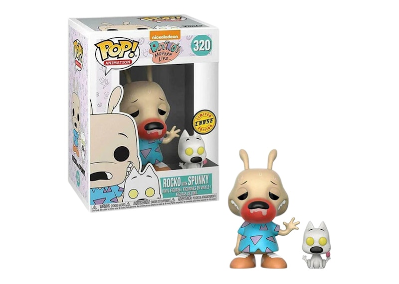 Funko Pop! Television Rocko's Modern Life Rocko & Spunky (Chase) Figure #320