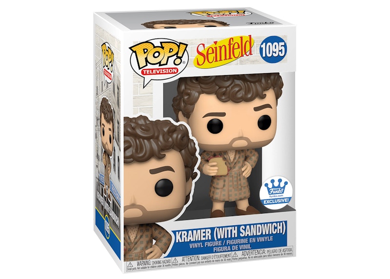 Funko Pop! Television Seinfeld Kramer (with Sandwich) Funko Exclusive Figure #1095