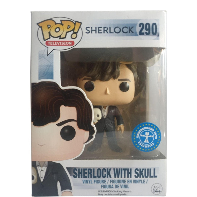 Funko Pop! Television Sherlock Sherlock with Skull Underground Toys Exclusive Figure #290