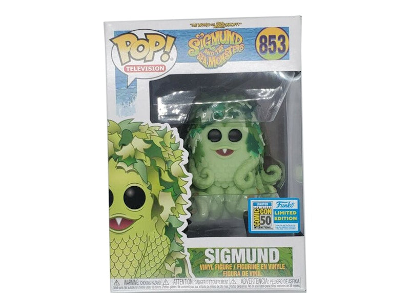 Funko Pop! Television Sigmund and the Sea Monsters Sigmund SDCC Exclusive Figure #853