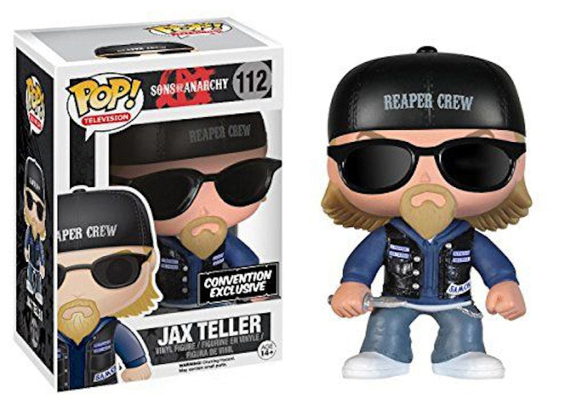 Funko Pop! Television Sons Of Anarchy Jax Teller (w Hat) SDCC Figure #112