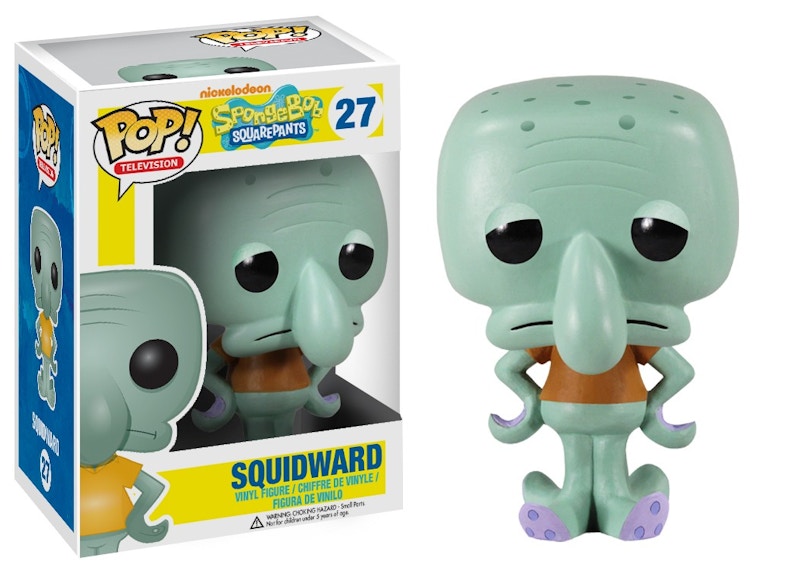 Funko Pop! Television Spongebob Squarepants Squidward Tentacles Figure #27