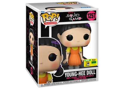 Funko Pop! Television Squid Game Young-Hee Doll 6 Inch 2022 SDCC Exclusive Figure #1257