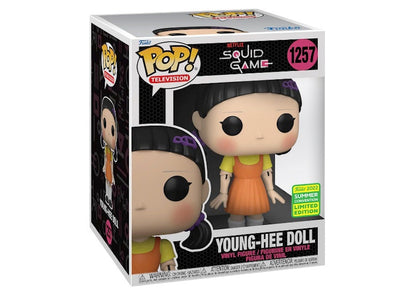 Funko Pop! Television Squid Game Young-Hee Doll 6 Inch 2022 Summer Convention Exclusive Figure #1257