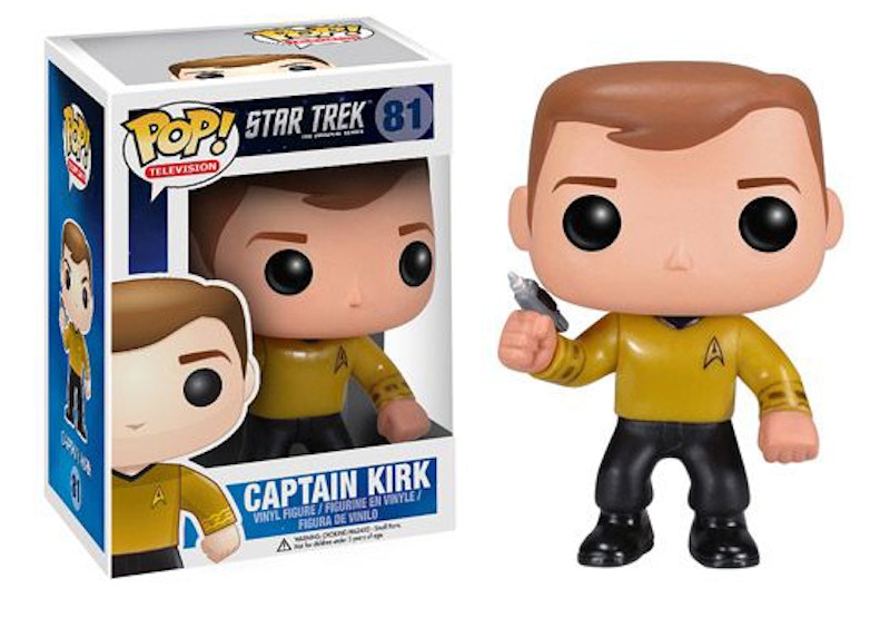 Funko Pop! Television Star Trek Captain Kirk Figure #81