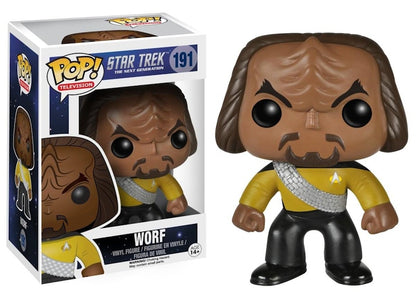 Funko Pop! Television Star Trek The Next Generation Worf Figure #191