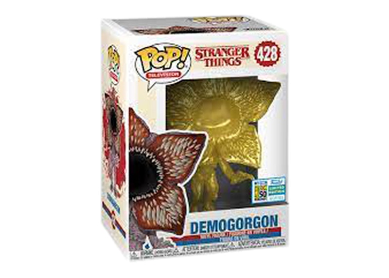 Funko Pop! Television Stranger Things Demogorgon (Gold) SDCC Exclusive Figure #428