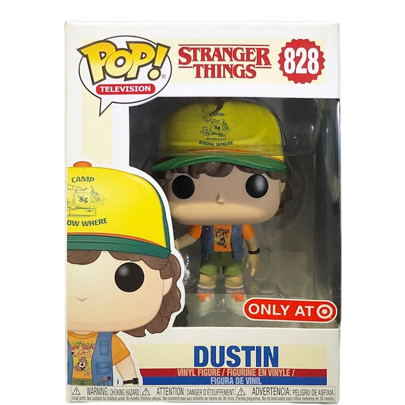 Funko Pop! Television Stranger Things Dustin Target Exclusive Figure #828