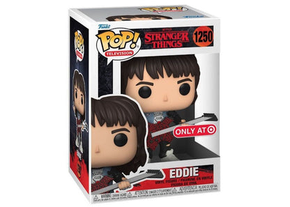 Funko Pop! Television Stranger Things Eddie Target Exclusive Figure #1250