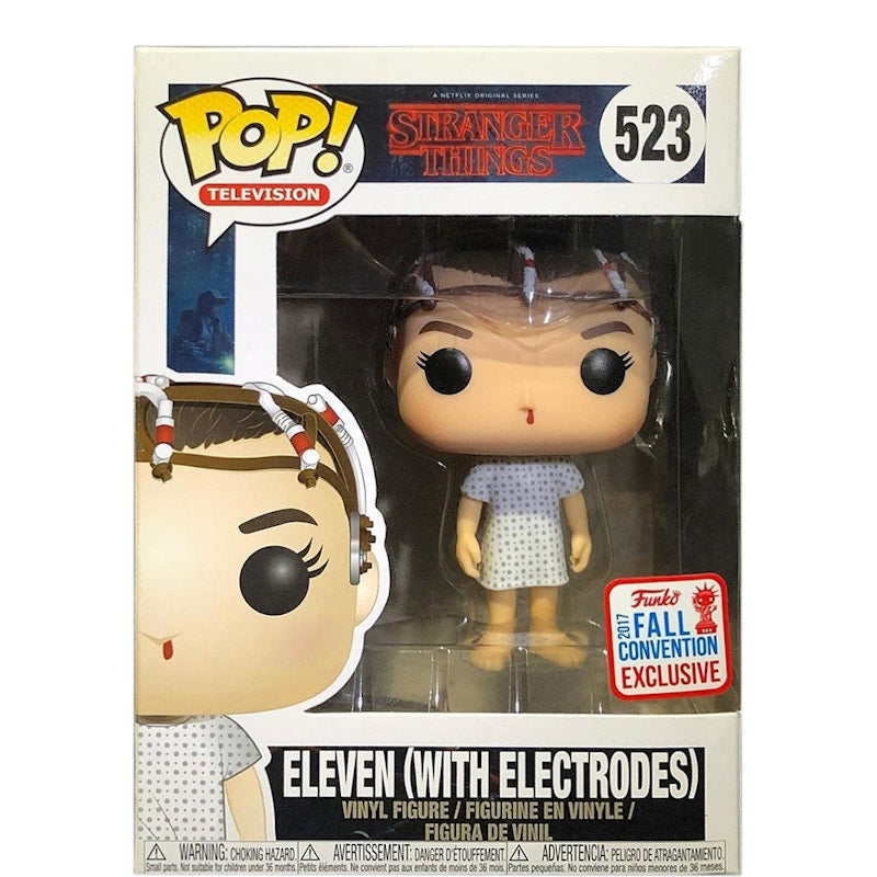 Funko Pop! Television Stranger Things Eleven (with Electrodes) Fall Convention Figure #523