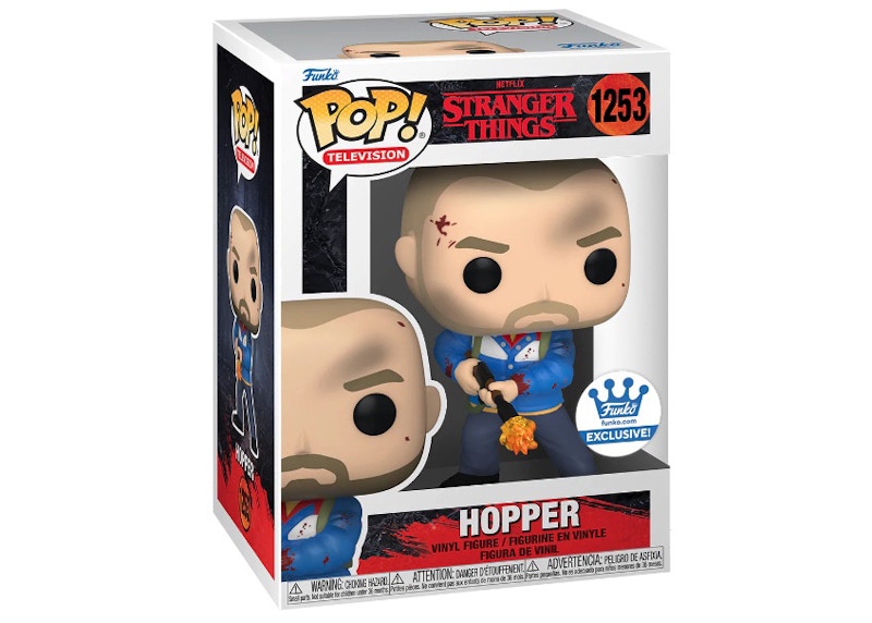 Funko Pop! Television Stranger Things Season 4 Hopper Funko Shop Exclusive Figure #1253