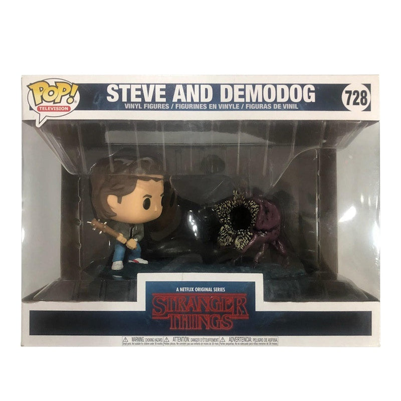 Funko Pop! Television Stranger Things Steve and Demodog Movie Moments Figure #728