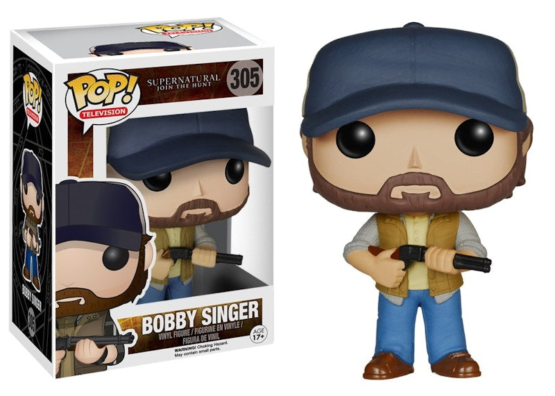 Funko Pop! Television Supernatural Bobby Singer Figure #305