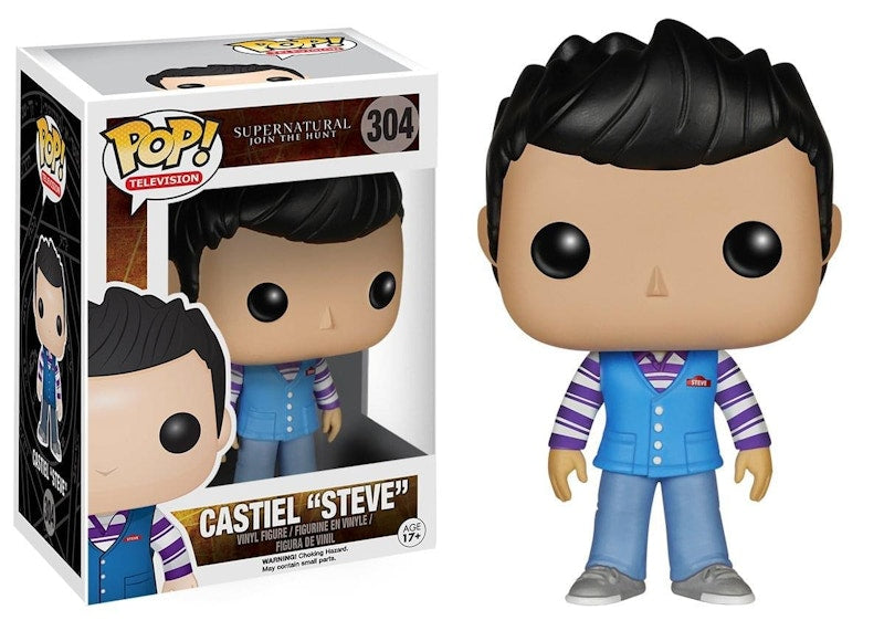 Funko Pop! Television Supernatural Join the Hunt Castiel "Steve" Figure #304