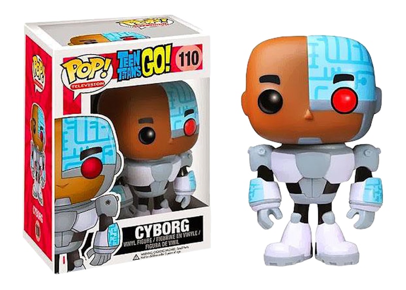 Funko Pop! Television Teen Titans Go! Cyborg Figure #110