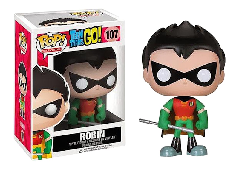 Funko Pop! Television Teen Titans Go! Robin Figure #107