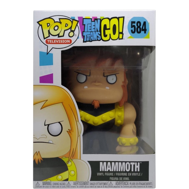 Funko Pop! Television Teens Titans Go! Mammoth Figure #584