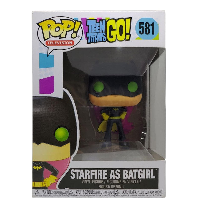 Funko Pop! Television Teens Titans Go! Starfire as Batgirl Figure #581