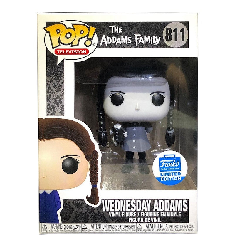Funko Pop! Television The Addams Family Wednesday Addams Funko Shop Edition Figure #811