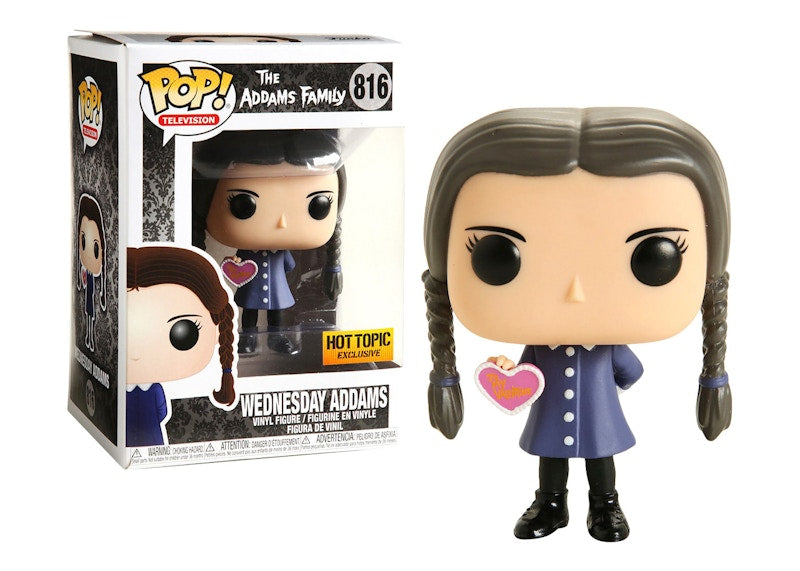 Funko Pop! Television The Addams Family Wednesday Addams Hot Topic Exclusive Figure #816