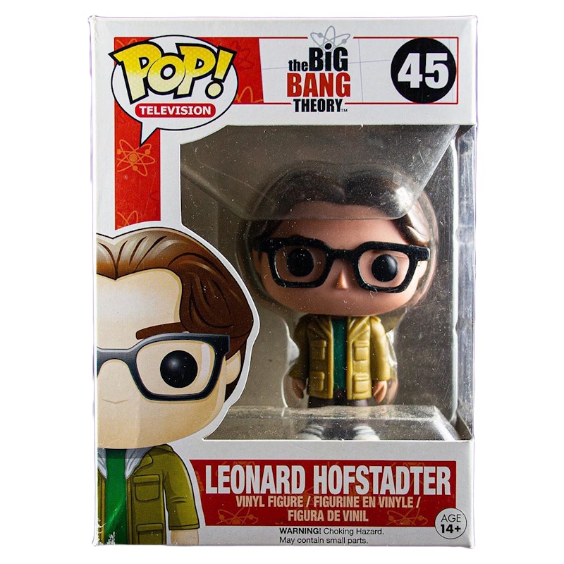 Funko Pop! Television The Big Bang Theory Leonard Hofstadter Figure #45