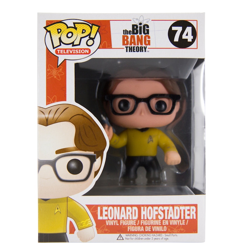 Funko Pop! Television The Big Bang Theory Leonard Hofstadter (Star Trek) Figure #74