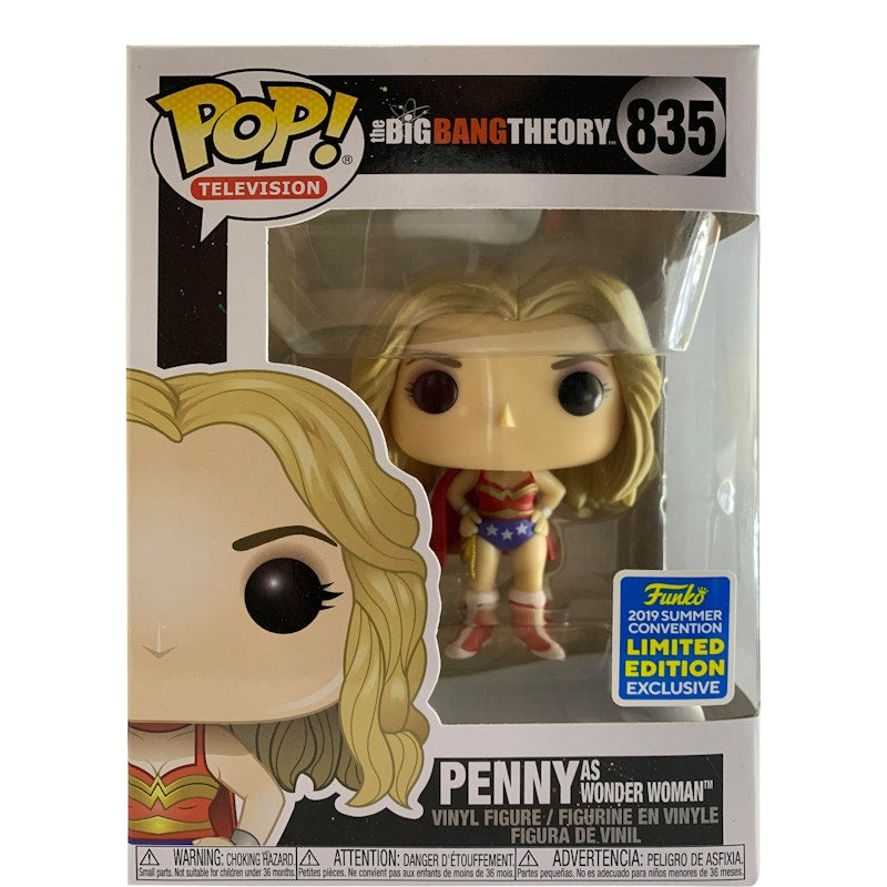 Funko Pop! Television The Big Bang Theory Penyy as Wonder Women Summer Convention Exclusive Figure #835