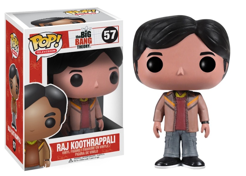 Funko Pop! Television The Big Bang Theory Raj Koothrappali Figure #57