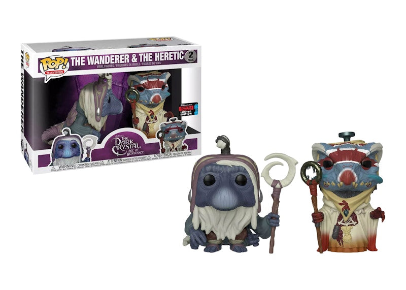 Funko Pop! Television The Dark Crystal Age of Resistance The Wanderer & The Heretic Fall Convention Exclusive 2 Pack