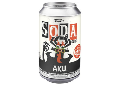 Funko Soda Samurai Jack Aku Figure Sealed Can