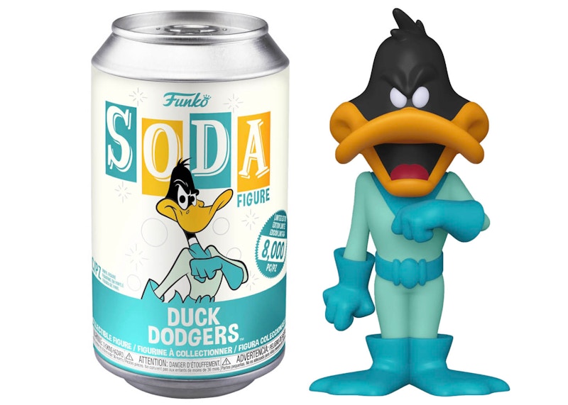 Funko Soda Duck Dodgers Opened Can Common Figure